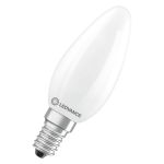 Ledvance Classic LED E14 Candle Frosted 5.9W 806lm - 827 Extra Warm White | Dimmable - Replaces 60W