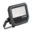 Ledvance LED Floodlight Aluminium Black 17W 2400lm 100D - 840 Cool White | IP66 - Symmetrical