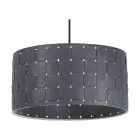 Ledvance Decor Felt Weaving Pendant 380 Dark Grey | Suitable for E27