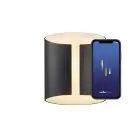Nordlux Grip Smart LED Wall Light Black 10W 830lm 120D - 827 Extra Warm White | Dimmable – IP54