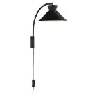 Nordlux Dial Wall Light Metal Black | Suitable for 1x E27