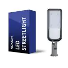 Noxion LED Streetlight 100W 12000lm 70x140D - 740 Cool White | IP65 - Light Sensor - Asymmetrical