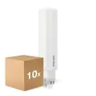 Multipack 10x Philips CorePro PL-C LED 9.5W 1100lm - 840 Cool White | 4-Pin - Replaces 26W