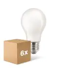 Multipack 6x Philips Corepro LED Bulb E27 Pear Frosted 10.5W 1521lm - 840 Cool White - Replaces 100W