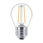 Philips Corepro LED Lustre E27 Ball Filament Clear 2W 250lm - 827 Extra Warm White | Replaces 25W